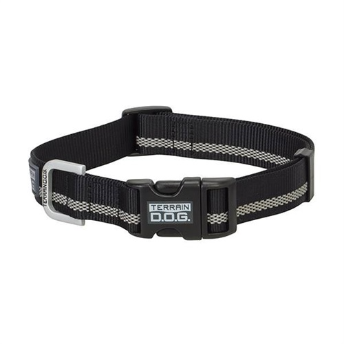 Weaver Reflective Snap N Go Adjustable Nylon Collar - Medium
