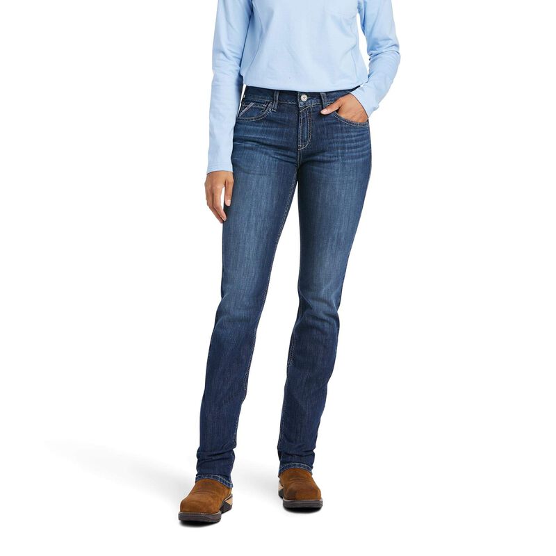 Wrangler Women's Cowboy Cut Slim Fit Jeans - Prewashed Indigo