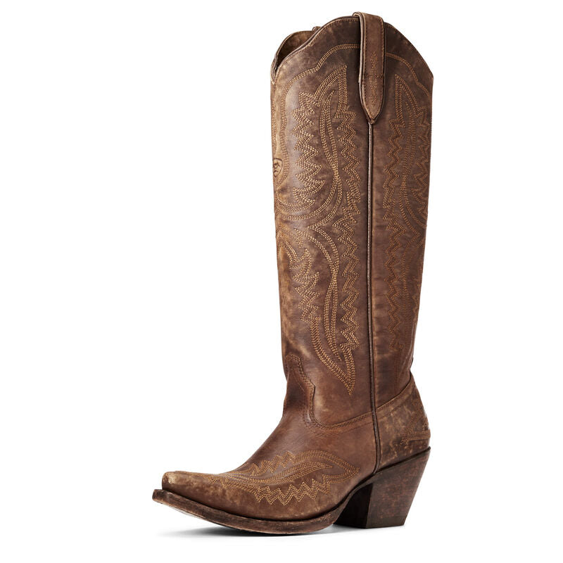 Ariat Womens Casanova Western Boots - Naturally Distressed Brown
