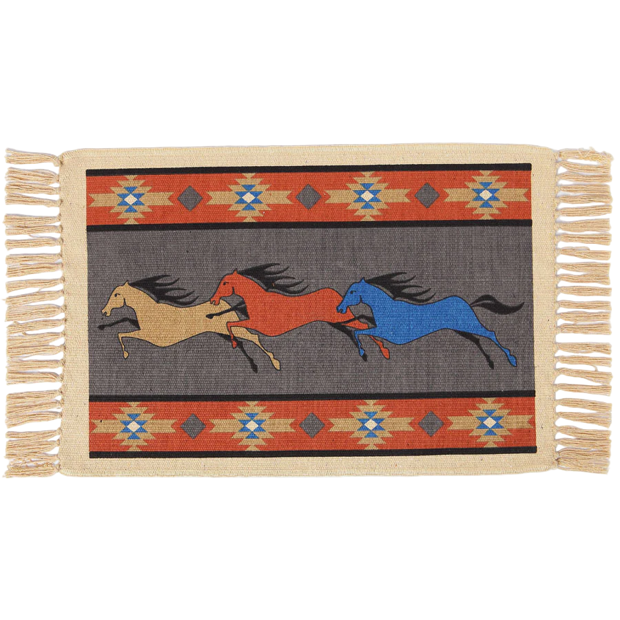 El Paso Cotton Stencil Placemat - #301A