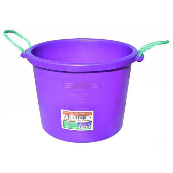 Tuff Stuff 70Qrt Muck Bucket PURPLE