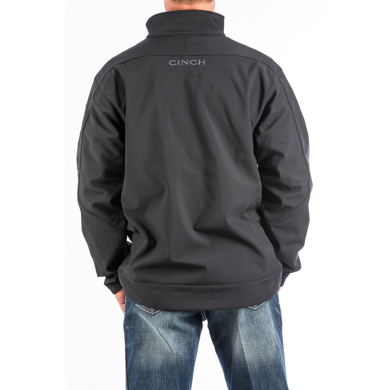 Cinch Men's Softshell Bonded Jacket - Black