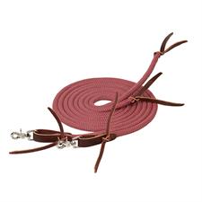 **Pima Cotton Split Rein 1/2" x 8' - Assorted Colours