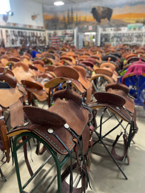 Barrel Saddles
