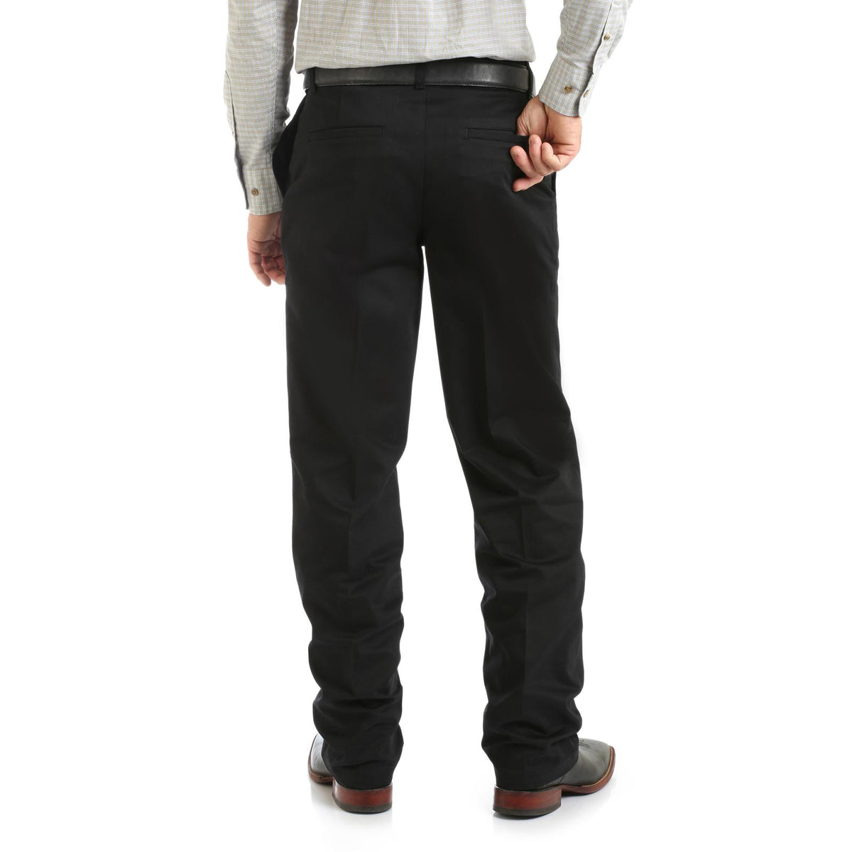 Wrangler Men's Western Casual Pants - Black - Irvine Tack & Western Wear