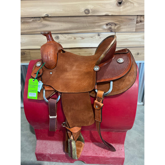 Irvine 16" Association Saddle - Chestnut
