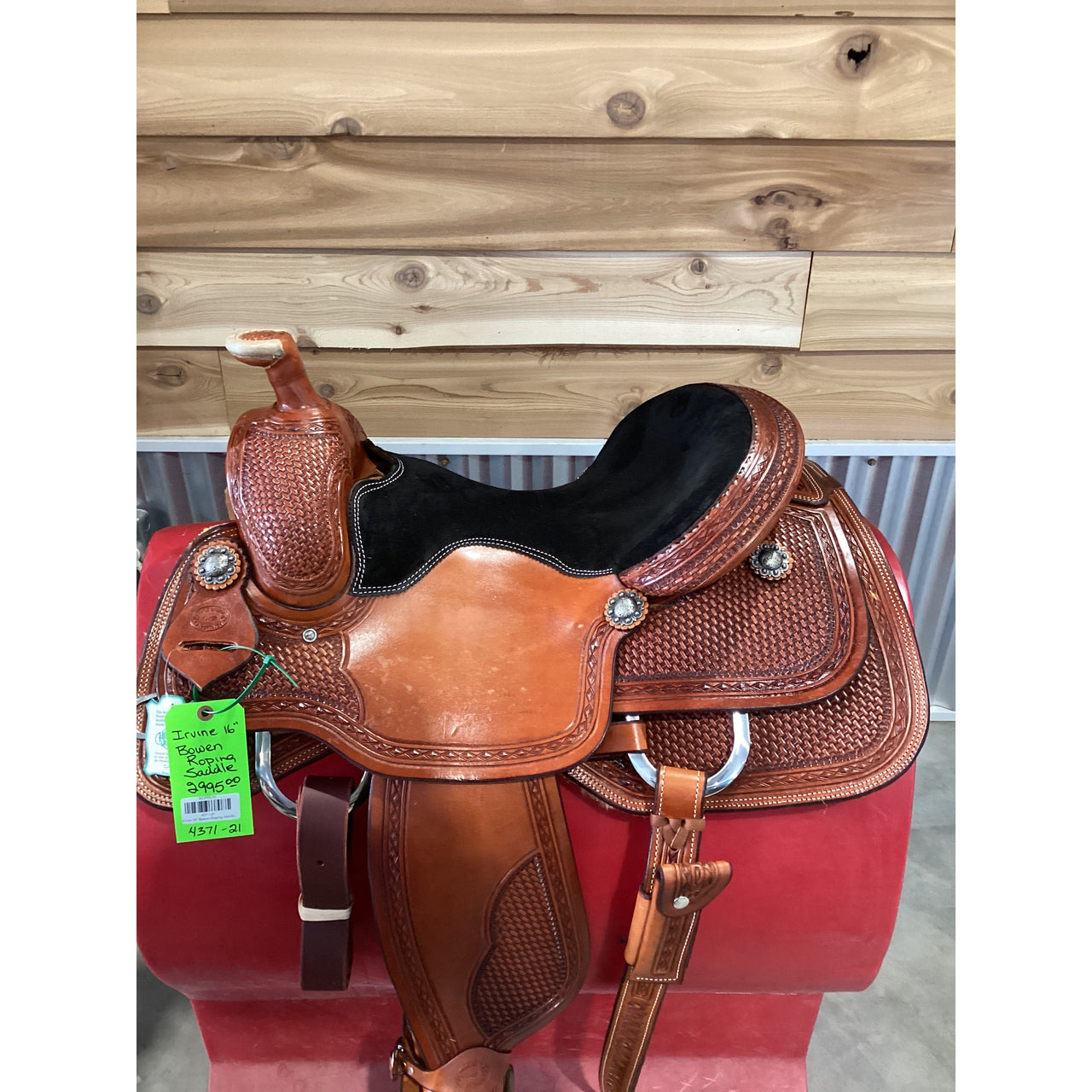 Irvine 16" Bowen Roping Saddle