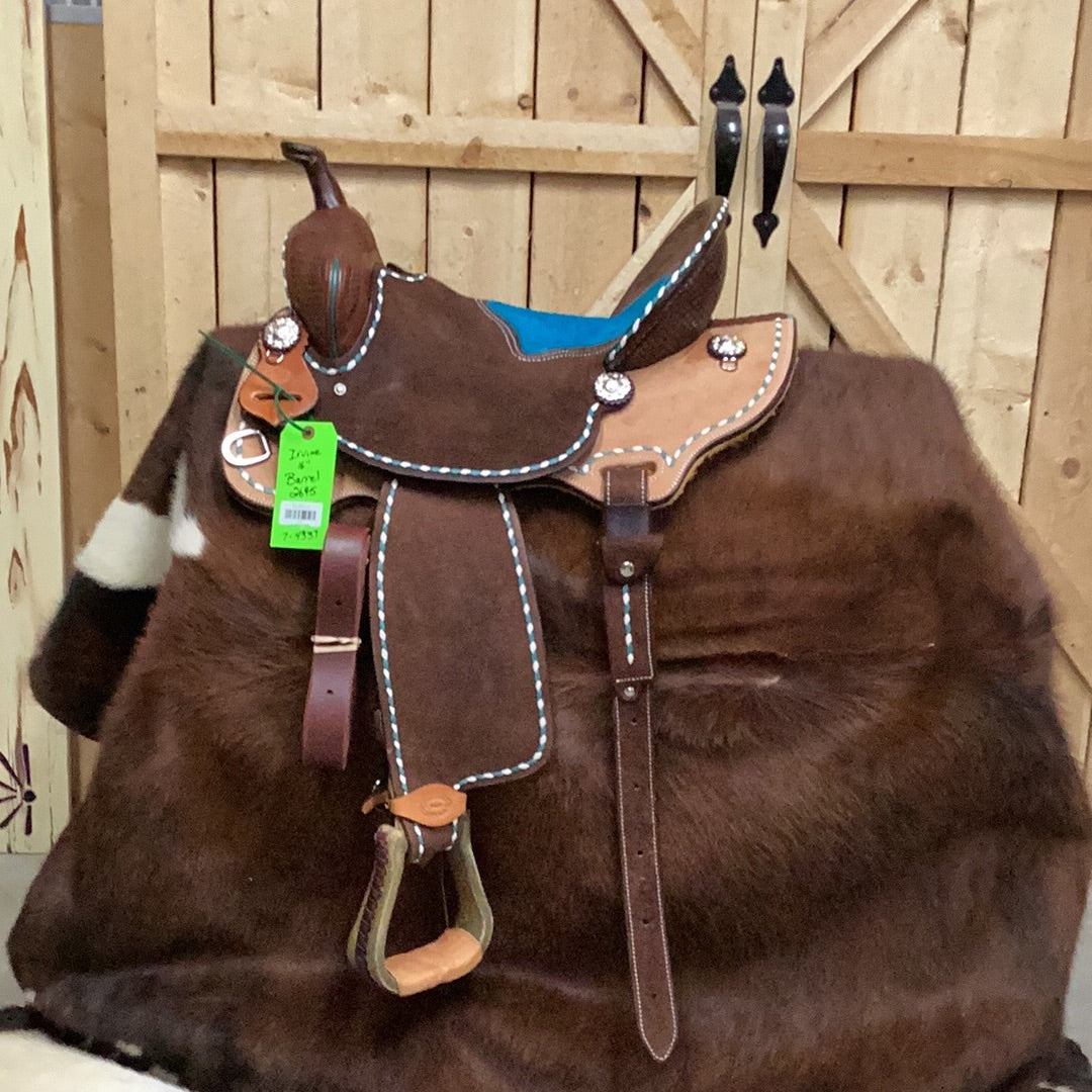 Irvine 16" Barrel Saddle
