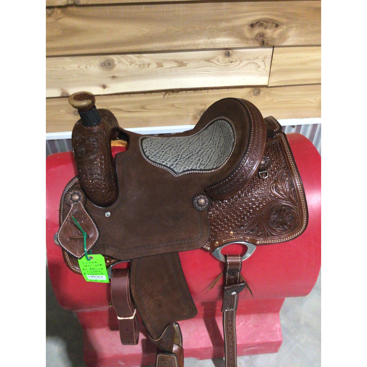 Irvine's 14.5" USA  All Around Saddle