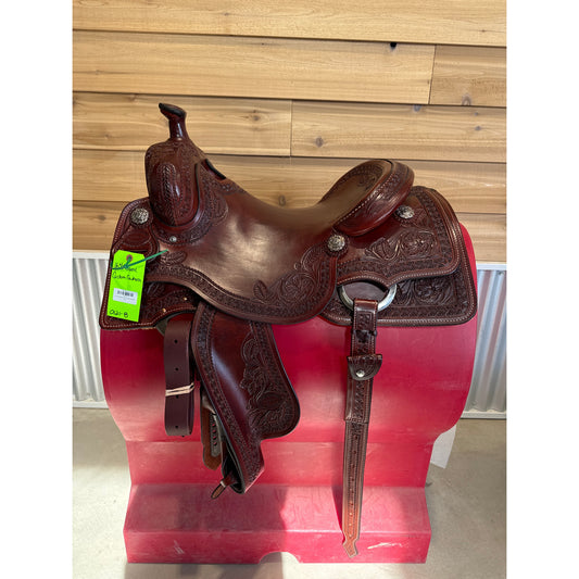 Irvine Custom 16.5" Cowhorse Saddle