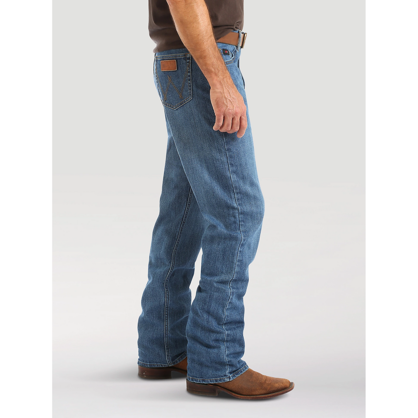 Wrangler Men's 20X No.01 Competition Active Flex Relaxed Fit Jeans - Admiral Blue