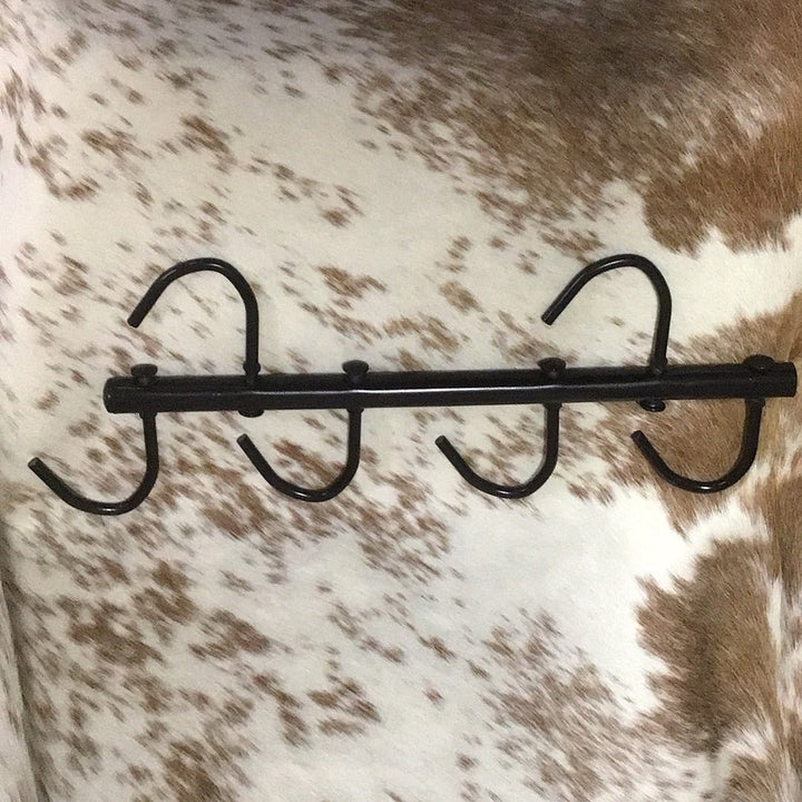 Irvine Steel Tack Rack - 6 Hooks - Irvine Tack &amp; Western Wear