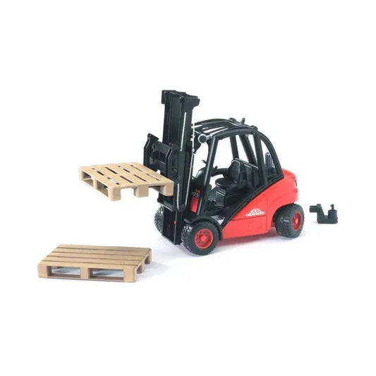 Bruder Linde Forklift w 2 Pallets