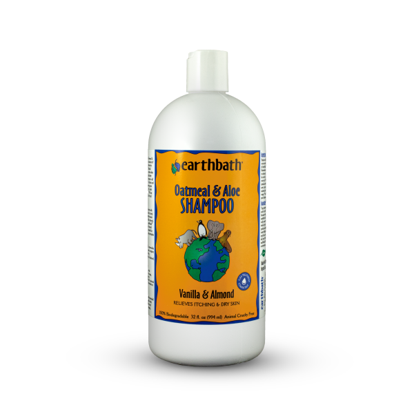 Earthbath Oatmeal &amp; Aloe Shampoo Vanilla &amp; Almond - 32oz