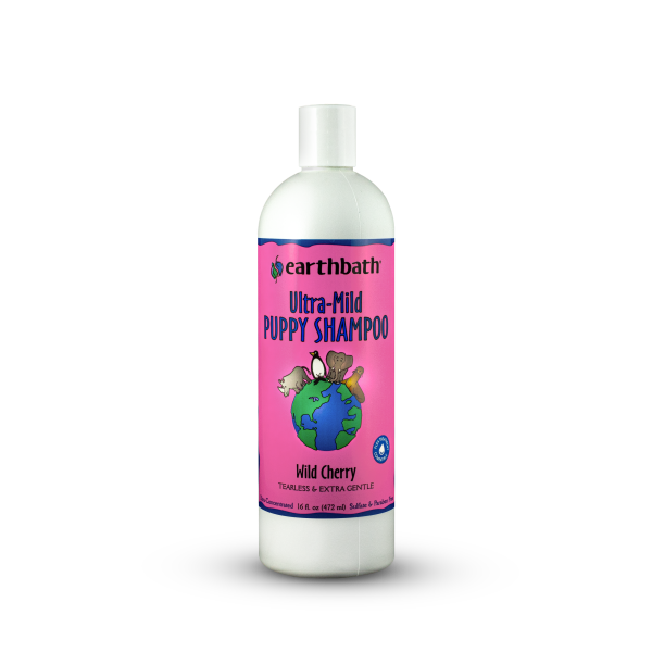 Earthbath Ultra Mild Puppy Shampoo Wild Cherry - 16oz