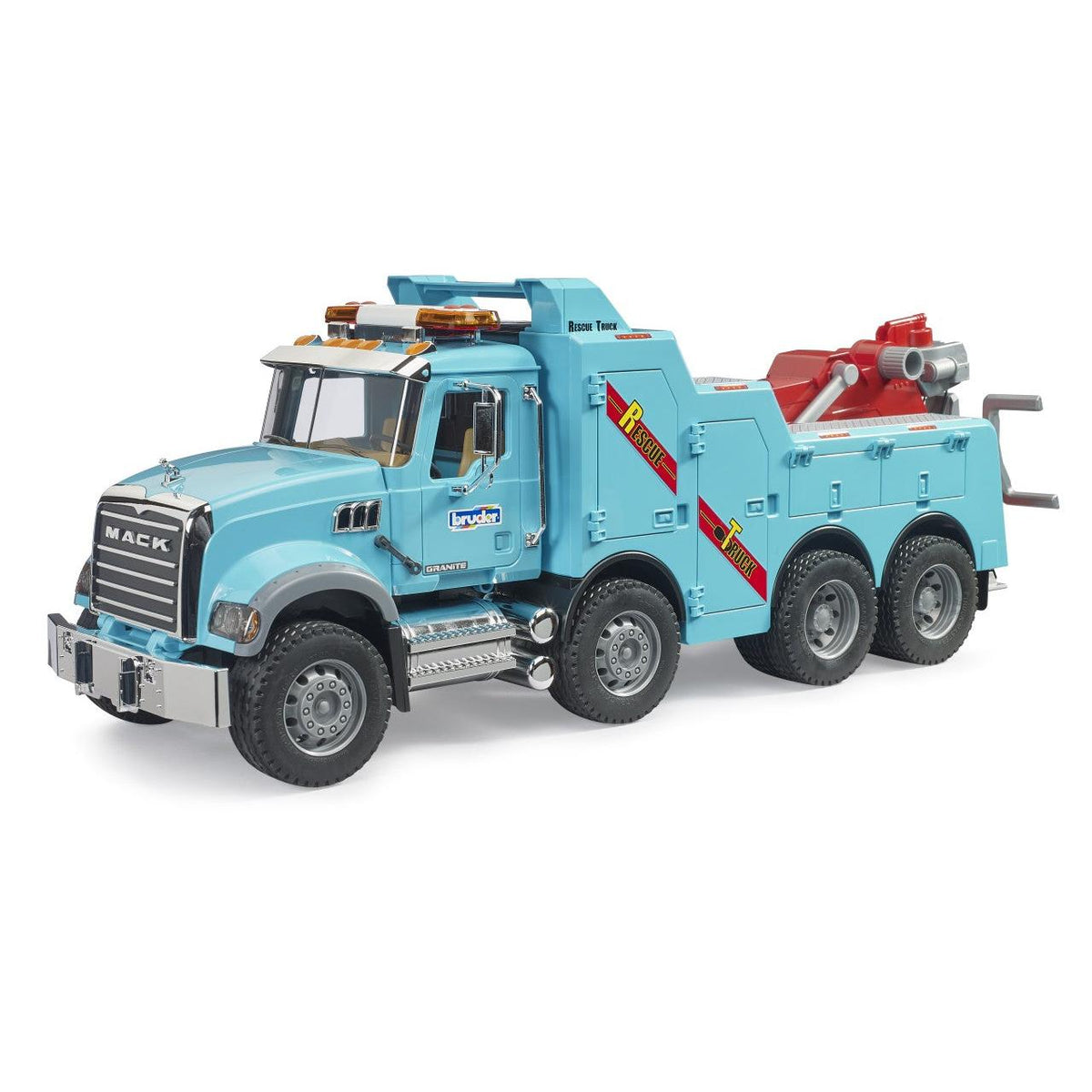 Bruder Mack Granite Heavy Tow Truck with Light and Sound
