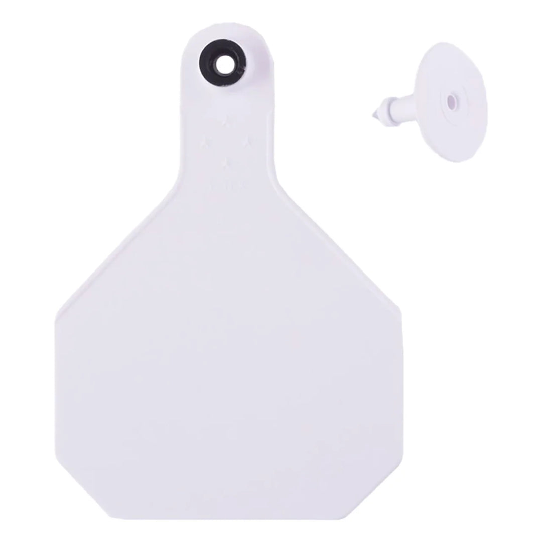 Y-Tex All Amercian 3*(Medium) Combo Blank Ear Tags-25 Pack