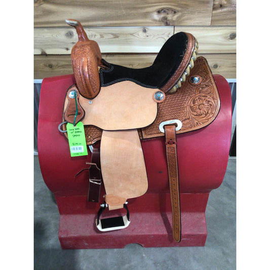 Stock Yard Barrel 14" Barrel Saddle