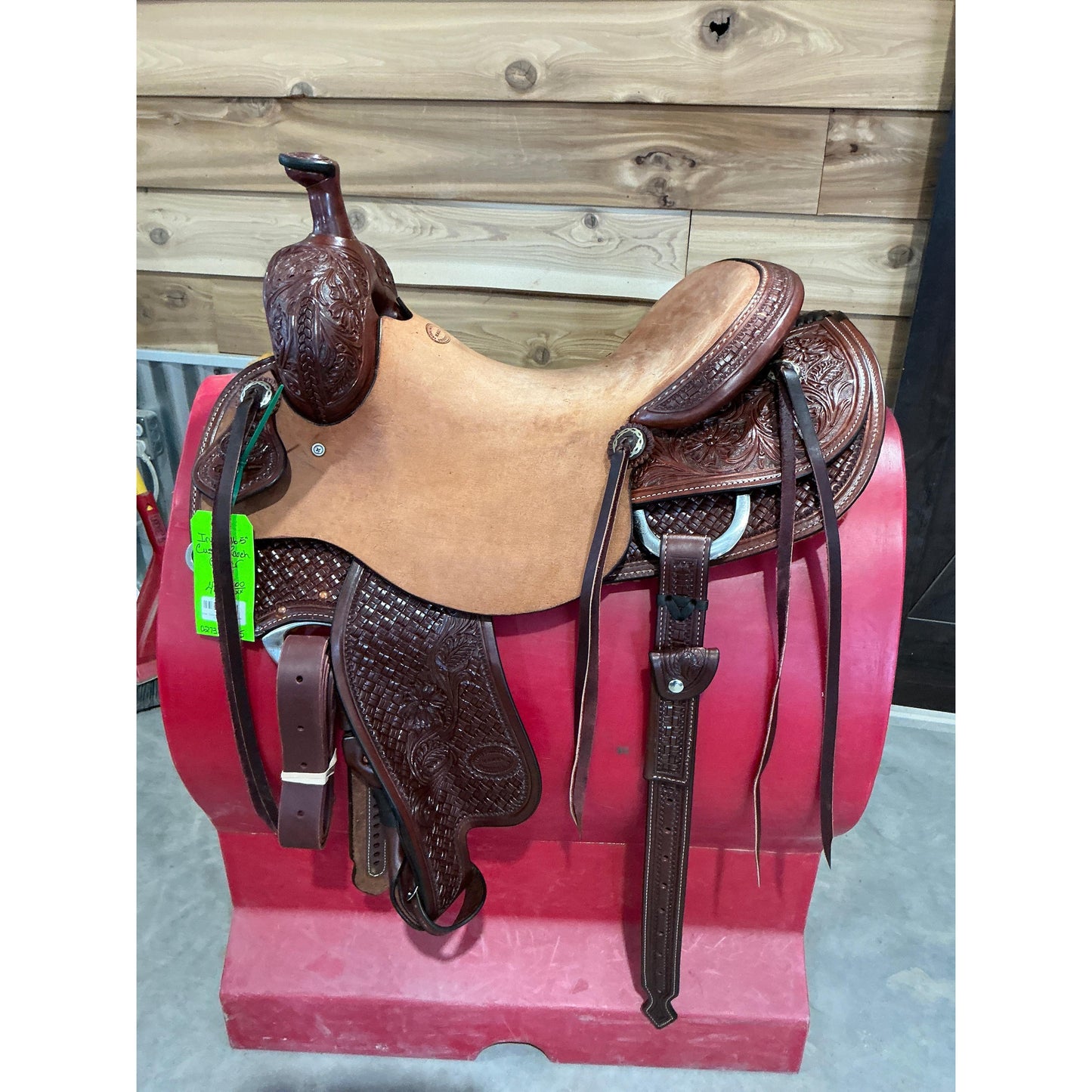 Irvine  Custom 16.5" Ranch Cutter Saddle 3365