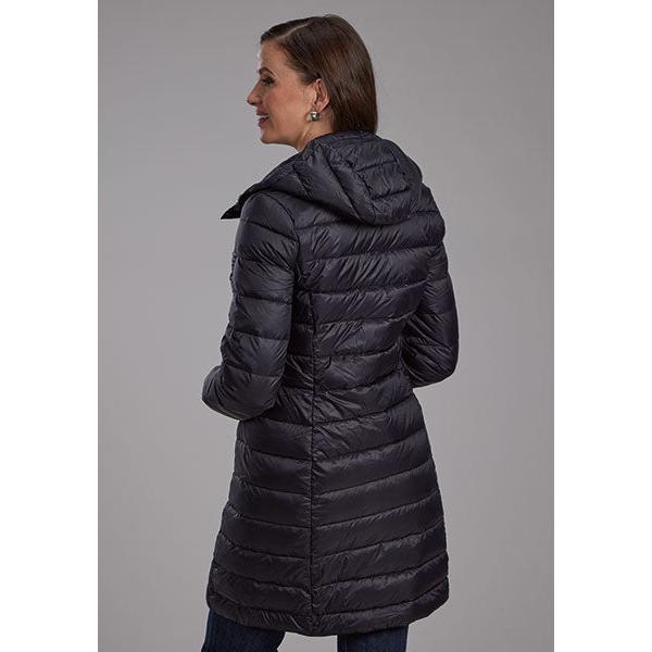Roper Women's Long Sleeve Coat- Black