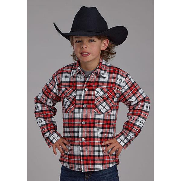 Roper Boy's Long Sleeve Lined Jacket-Assorted Colours