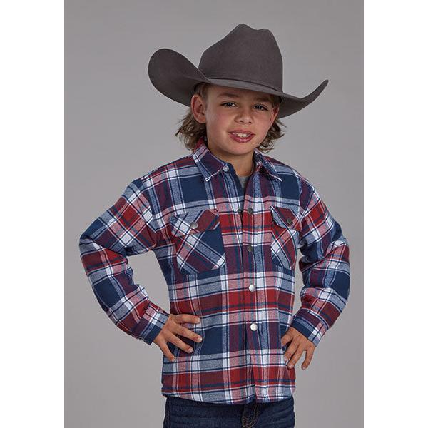 Roper Boy's Long Sleeve Lined Jacket-Assorted Colours