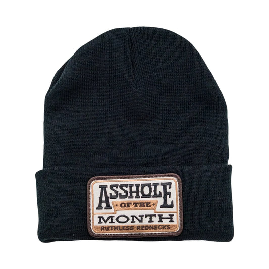 Ruthless Rednecks Asshole of The Month Beanie - Multiple Colours