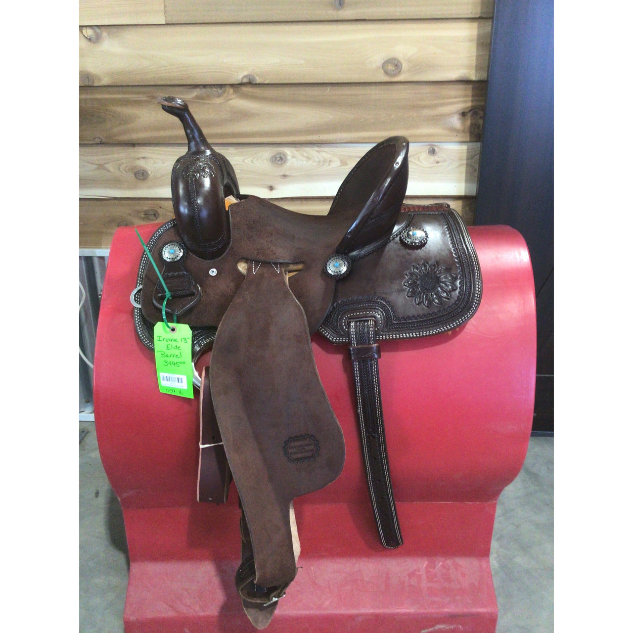 Irvine 13" Elite  Barrel Saddle