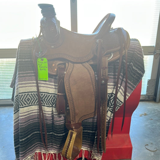 Irvine  14" Modified Association Ranch Saddle - 1/2 Tooling