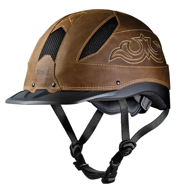 Cheyenne Riding Helmet - Brown