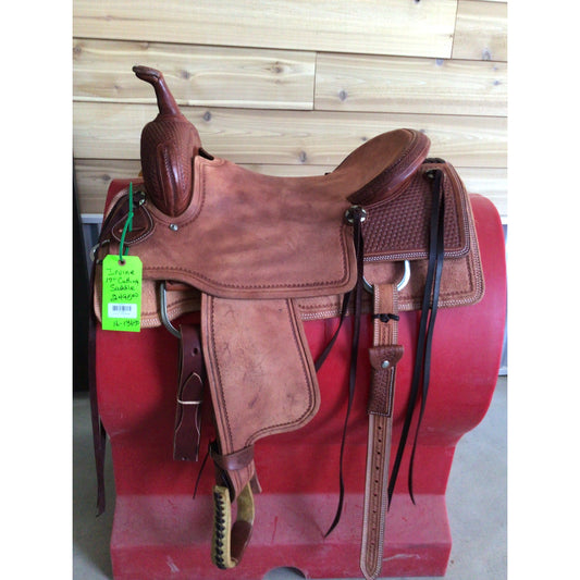 Irvine 17"  Cutting Saddle