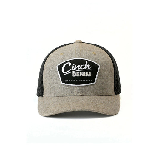 Cinch Mens Trucker Cap Khaki