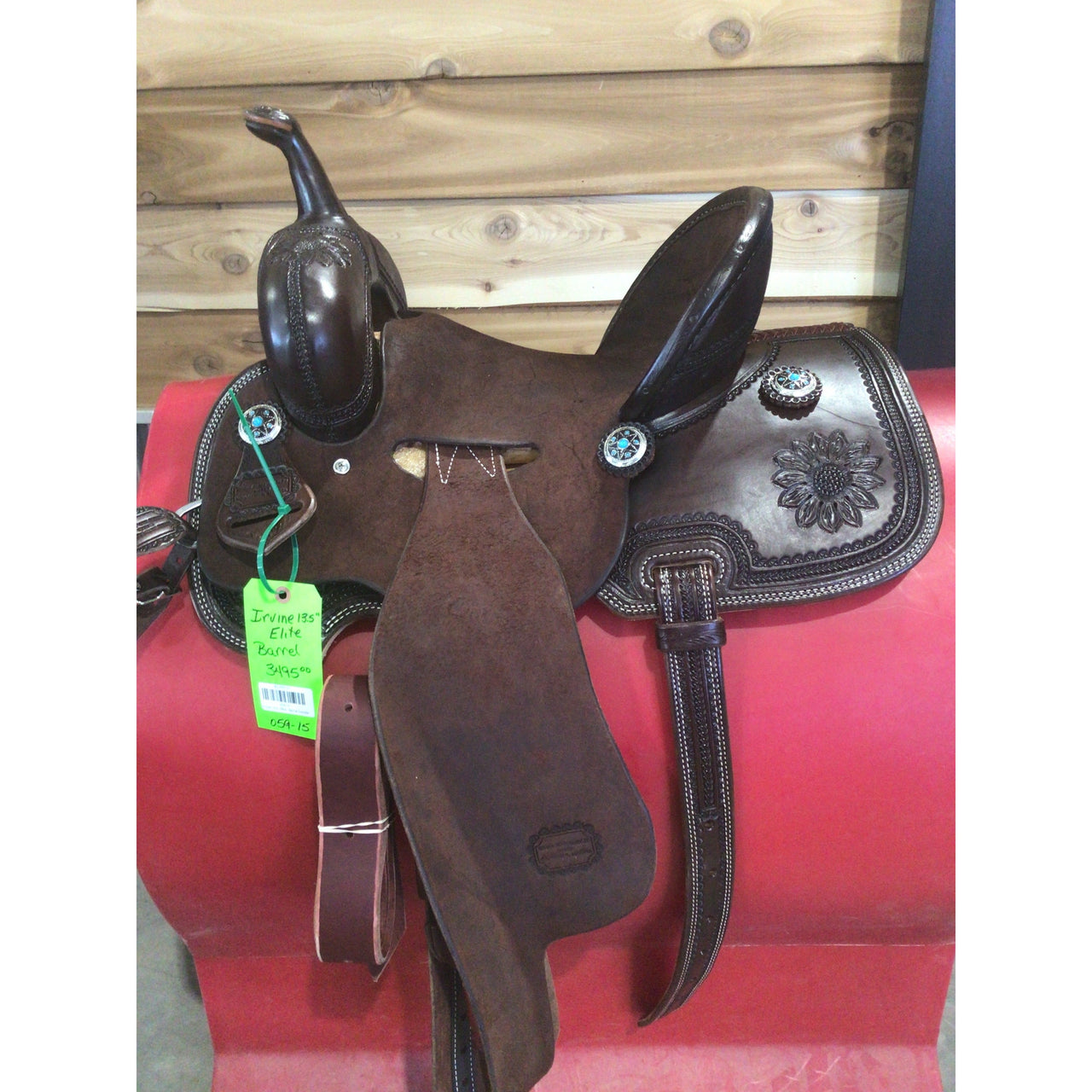 Irvine 13.5" Elite  Barrel Saddle