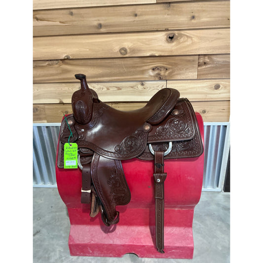 Irvine Custom 16.5" Ranch Cutting Saddle