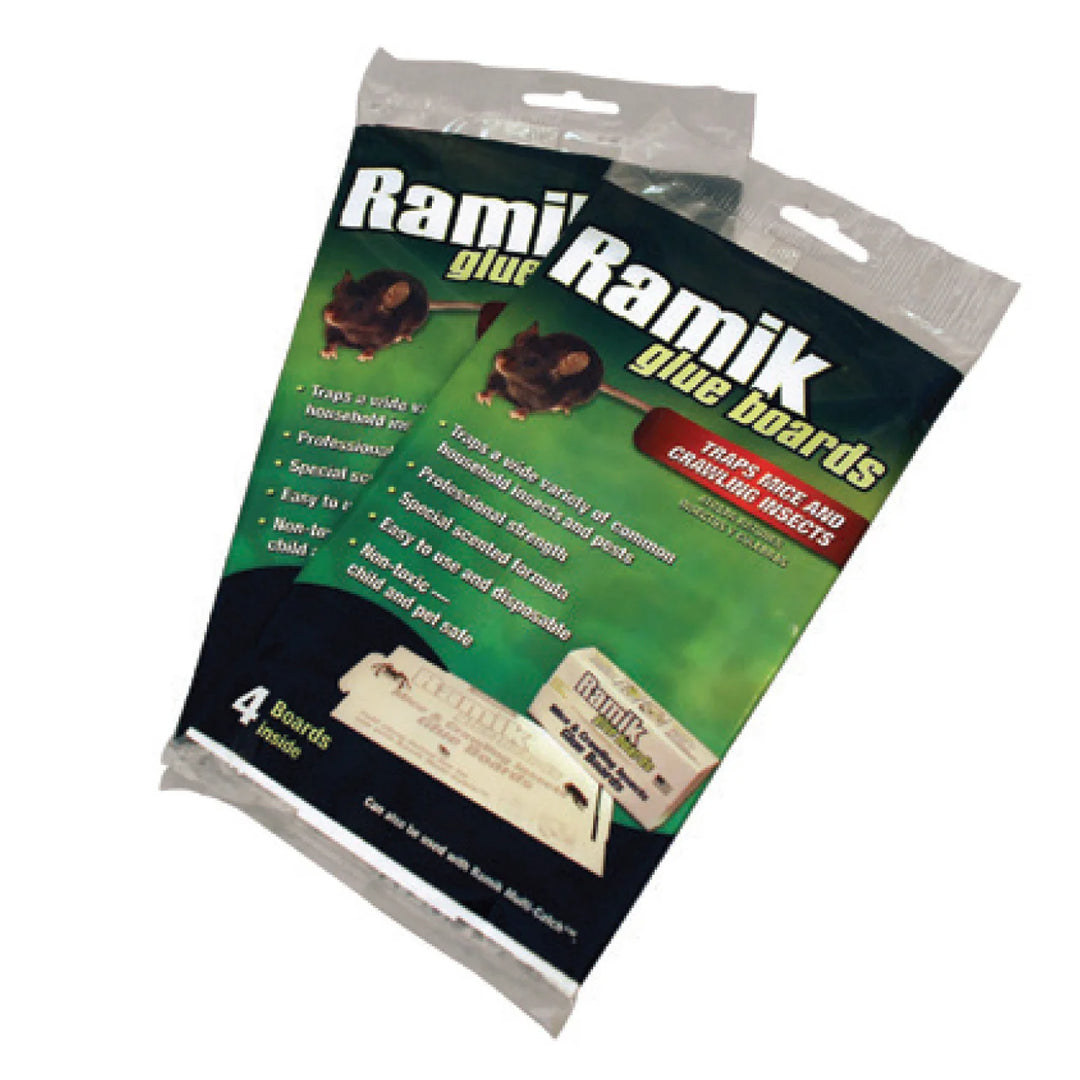 Ramick Mice &amp; Insect Glue Boards ( 4-pack)