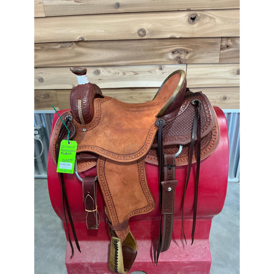Irvine 16" Association Ranch Saddle-1/2 Tooled