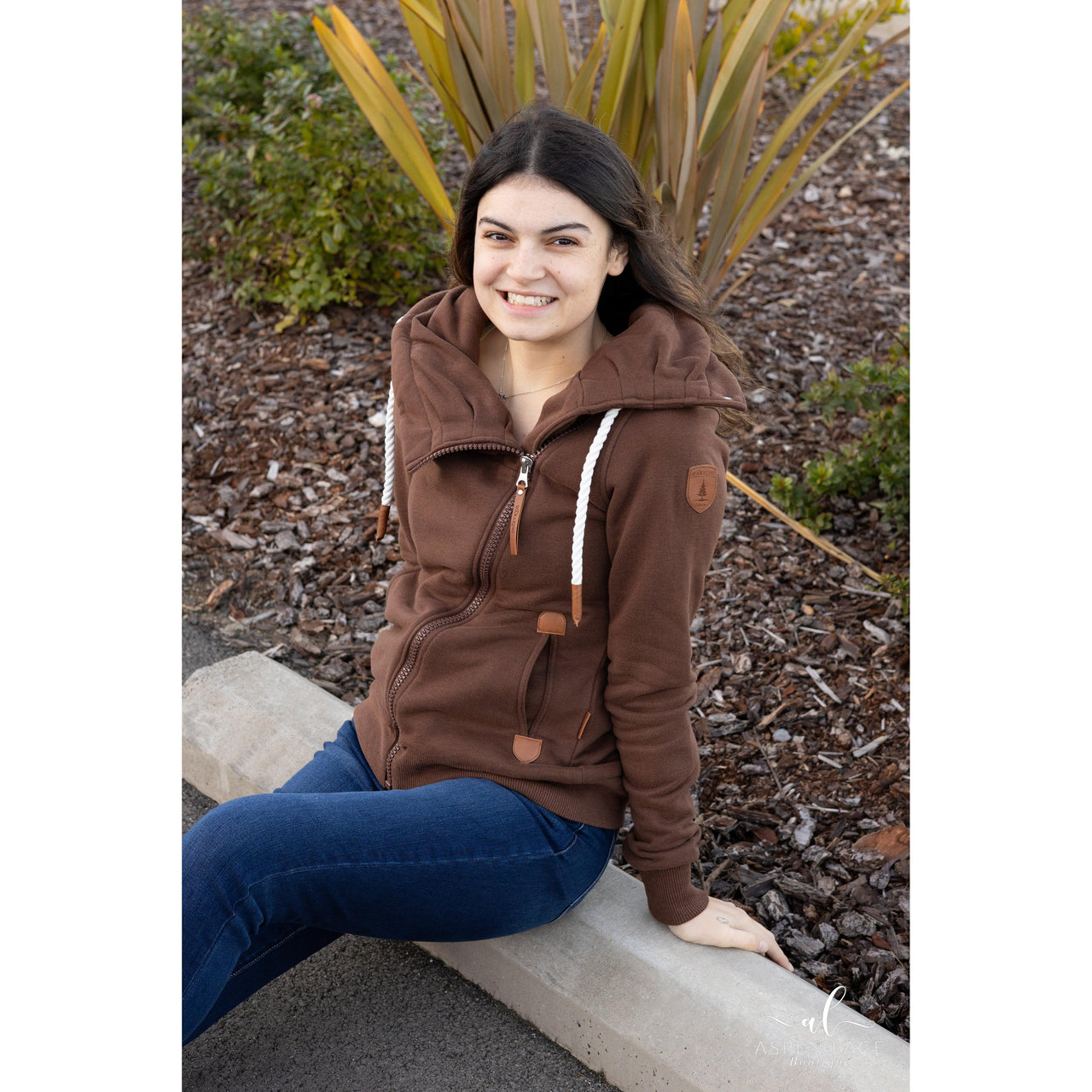 Wanakome Athena Asymmetrical Full Zip - Multiple Colors