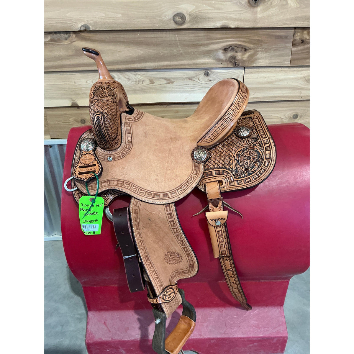 Irvine 14.5" Barrel Racing Saddle