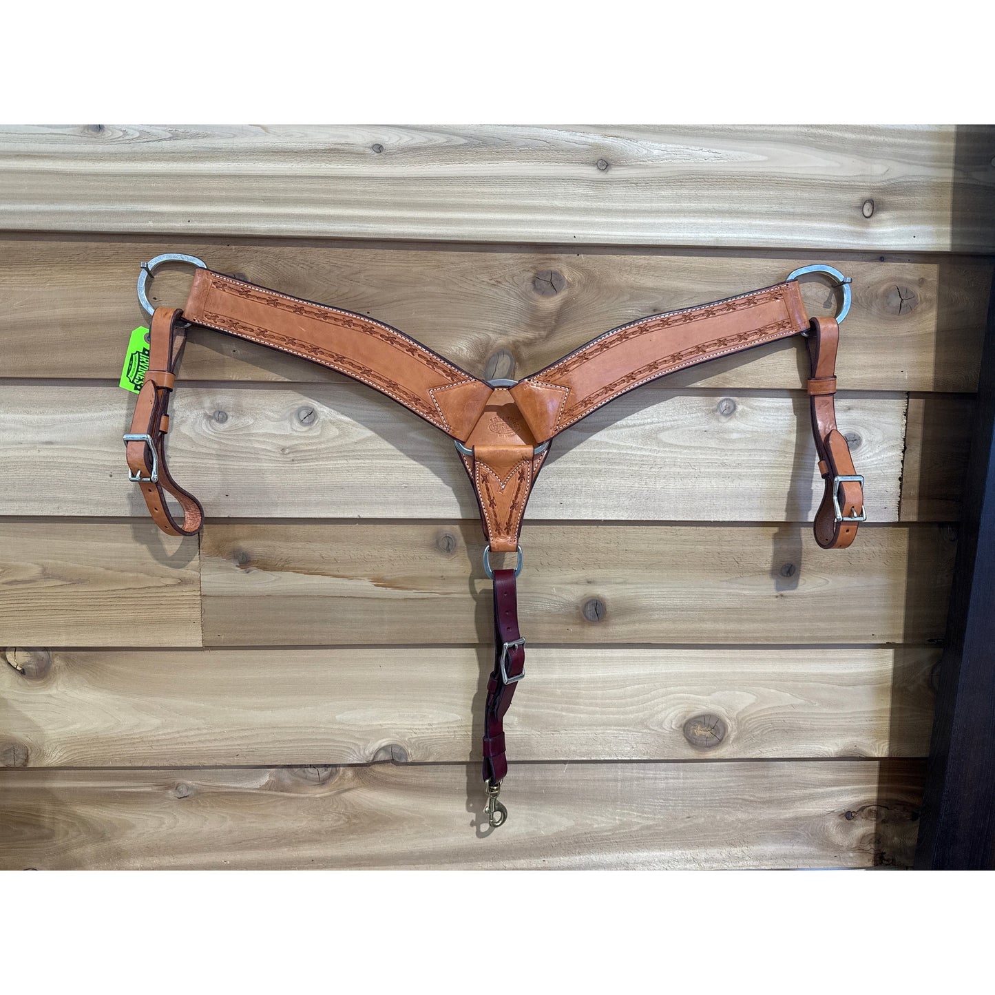 Irvine Breast Collar 2 3/4" Barbwire Border