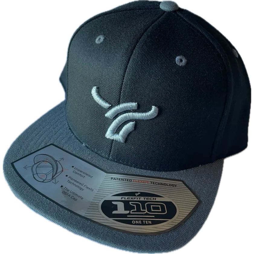 B8 Ranch Apparel 110 Flat Brim Flexfit with Large Logo - Multiple Colours
