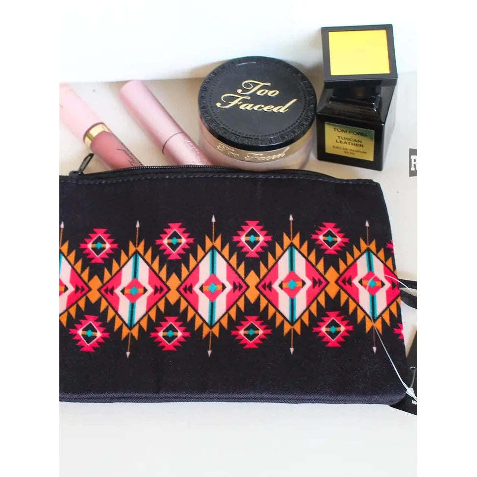 Rowdy Crowd Small Makeup Bag - Open Range