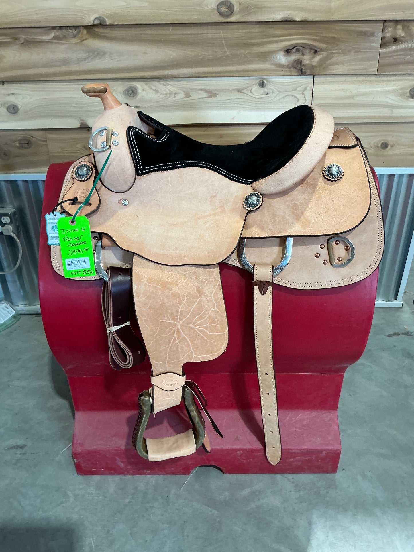 Irvine 16" Trainer Saddle