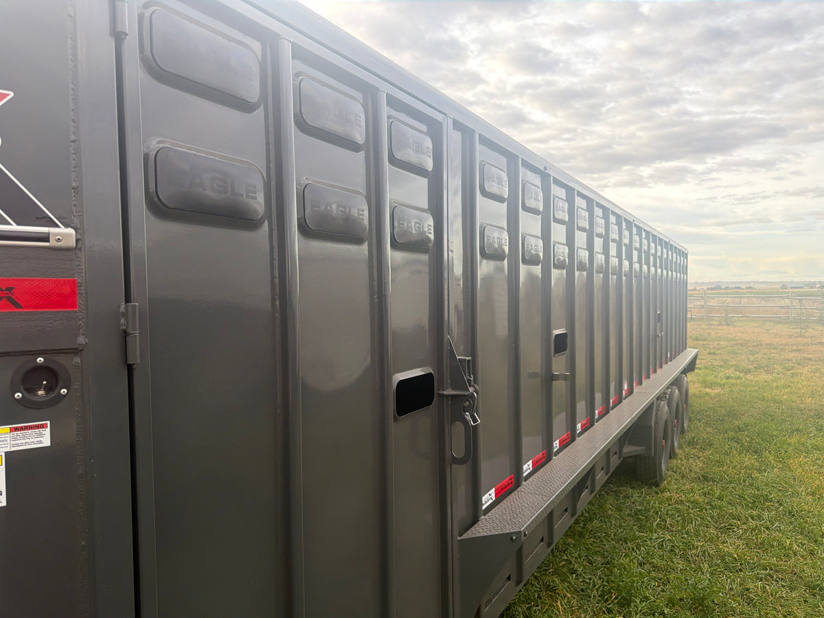 2027 Eagle X 32' Steel Livestock Trailer