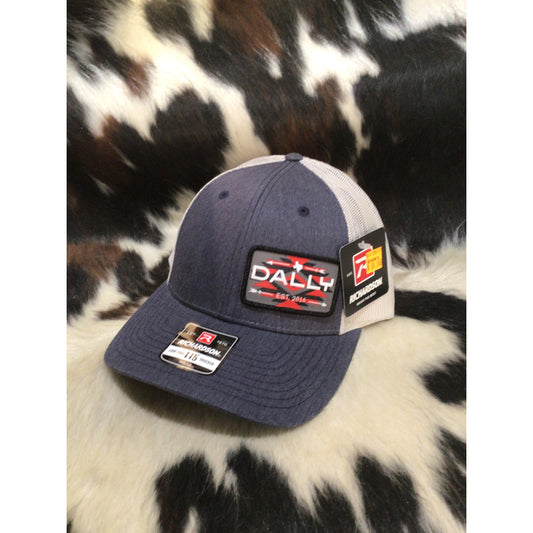 Dally Up Caps Dally Arrows Patch-Navy/Grey