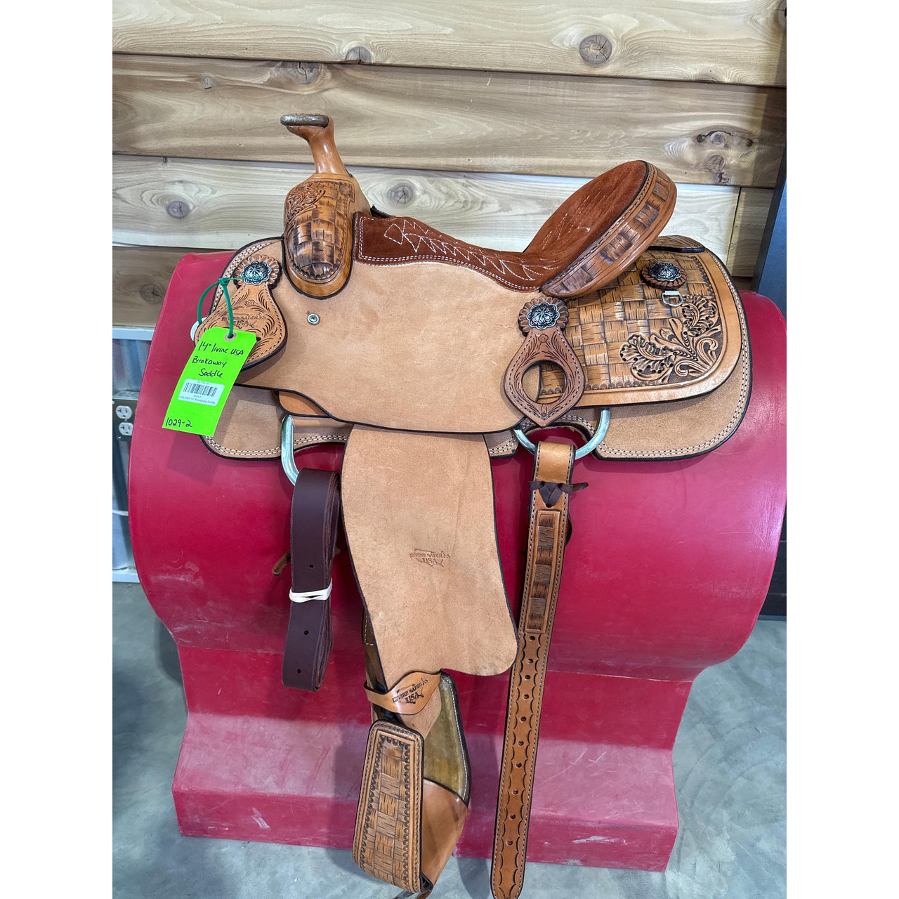 Irvine's USA 14" Breakaway Saddle