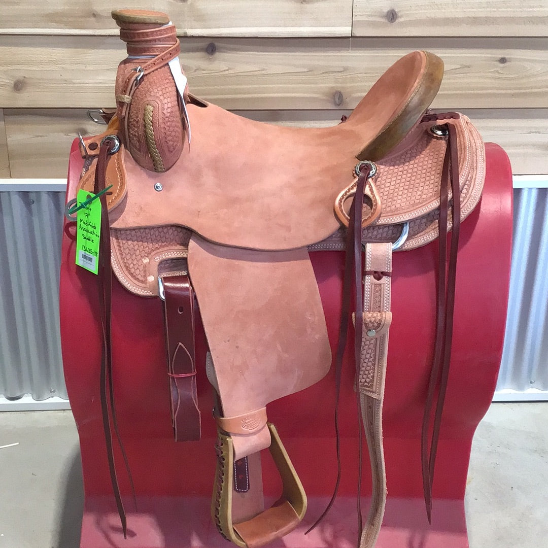 Irvine 17" Modified Association Saddle - Post Horn