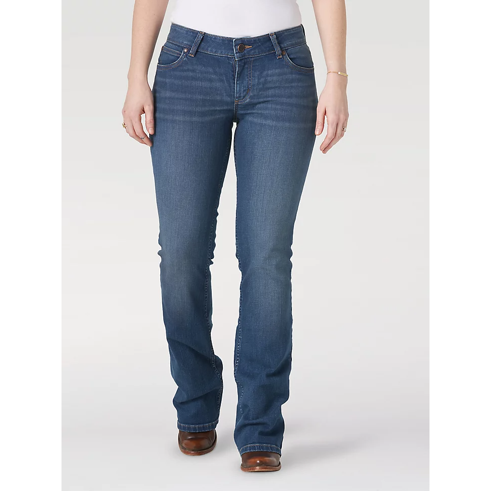 Wrangler Women's Retro Mae Mid Rise Bootcut Jeans - Megan