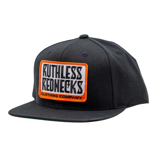 Ruthless Rednecks Fabricator Flatbrim Hat - Black