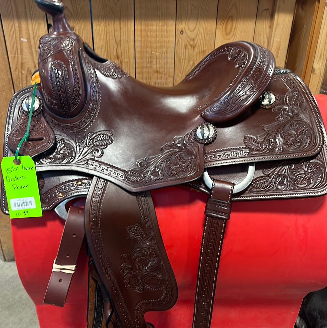 Irvine Custom 15.5" Reining Saddle