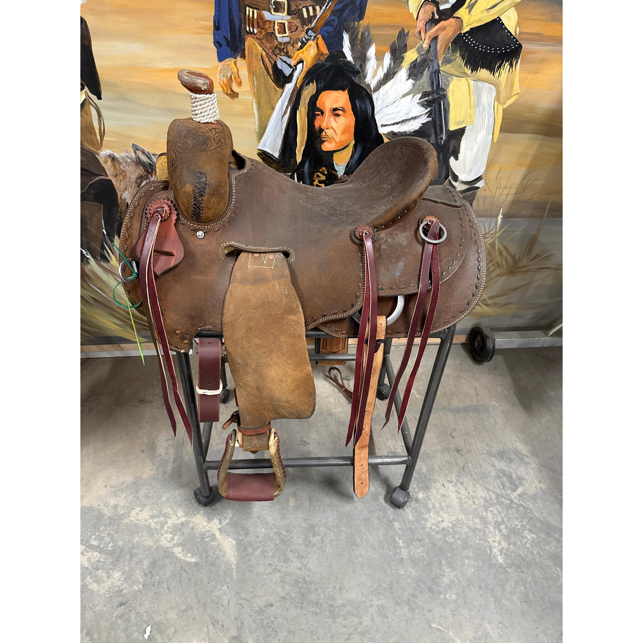 Used 16" Irvine Association Saddle